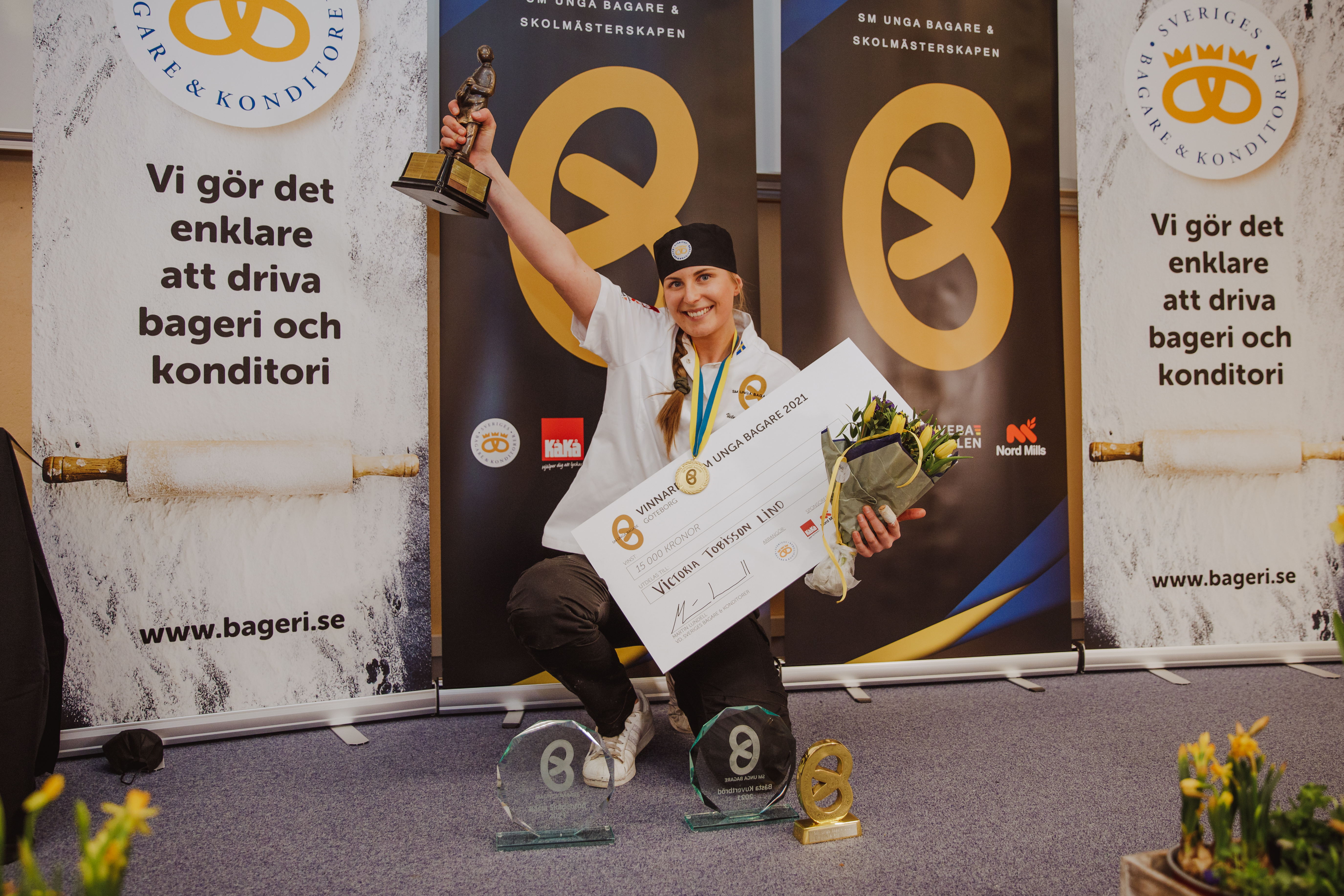 Victoria Tobisson Lind ny svensk juniormästare i bageri 2021!